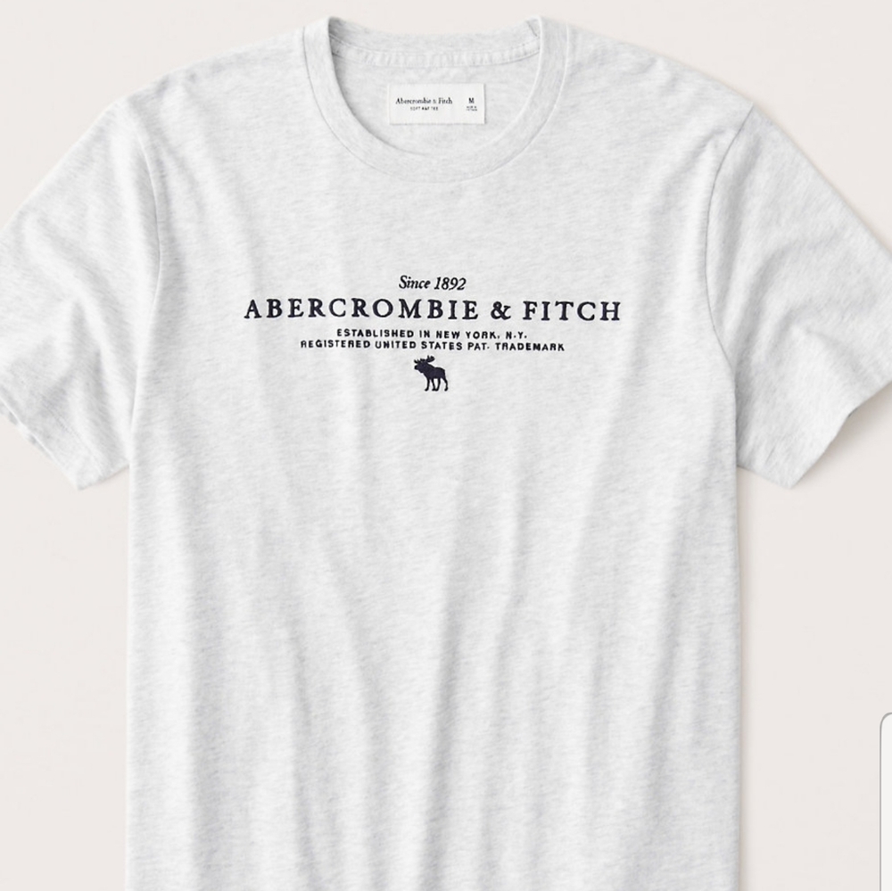 Abercrombie & Fitch Embroidered T-shirt